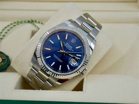 rolex datejust 41 blau wertsteigerung|Rolex Datejust 41 & 36 günstig gebraucht kaufen .